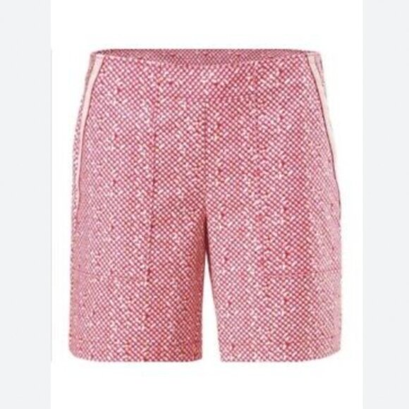 CAbi Picnic Short Polka Dot Side Zip Bright Red High-Waisted Style 5121 Size 12 - Picture 2 of 7